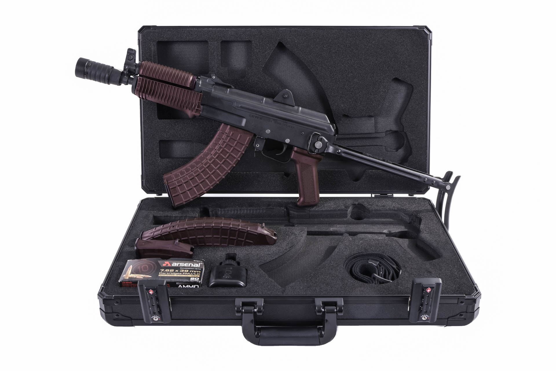 Arsenal SAS M-7UFK Krinkov Underfolder Plum 7.62×39 30rd Mag - Image 3