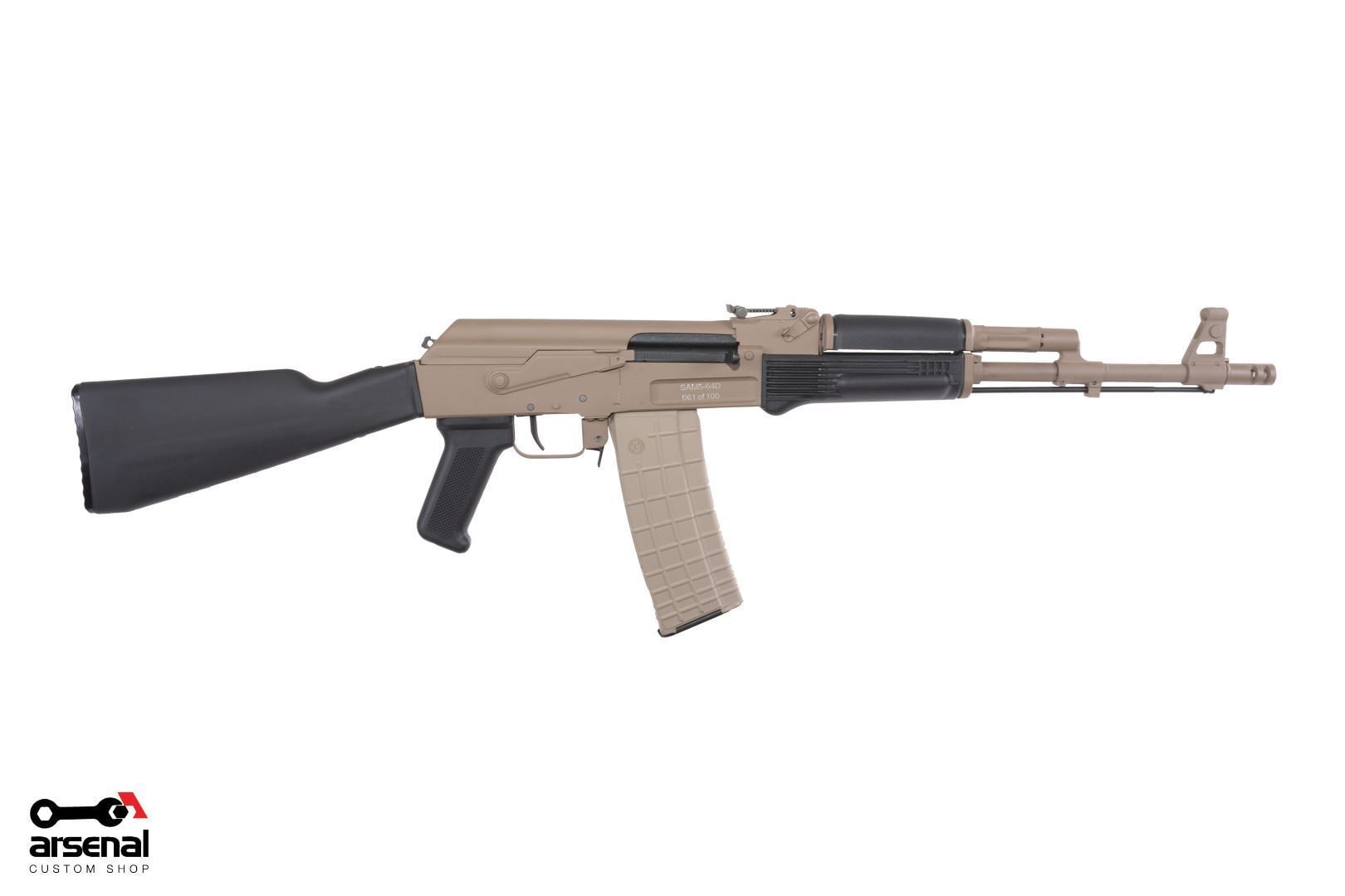 Arsenal FDE Cerakote SAM5 5.56x45mm AK47 Milled Receiver Rifle 30rd - Image 2
