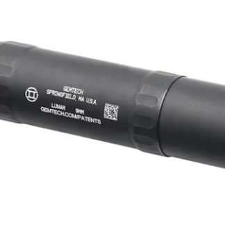GEMTECH LUNAR 9 QD 3-LUG SUPPRESSOR 9MM  BLACK 13482