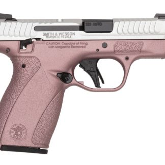 SMITH & WESSON M&P BODYGUARD 2.0 THUMB SAFETY BLUSH/SILVER 380AUTO 2.75IN 1-10RND 1-12RND 14615