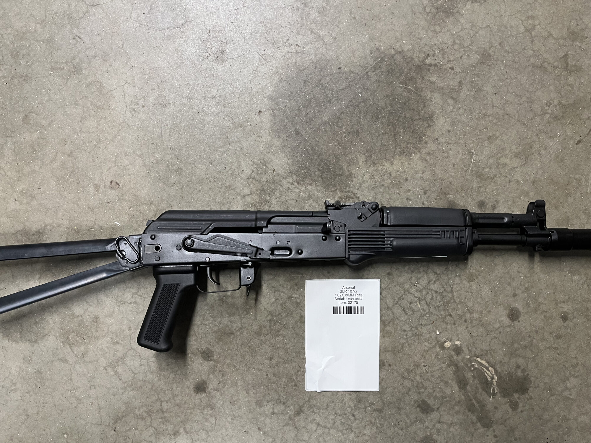 Arsenal SLR 107cr 7.62X39MM Rifle , Used/Consignment