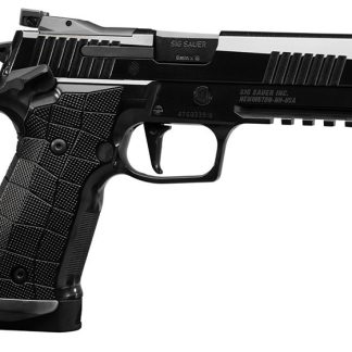 P226-XFIVE Reserve 9mm 4.4″ OR Black  (3)20-rd