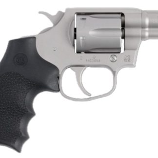 Cobra 38 Spl+P 2″ Hogue FO SS/Blk  6-rd