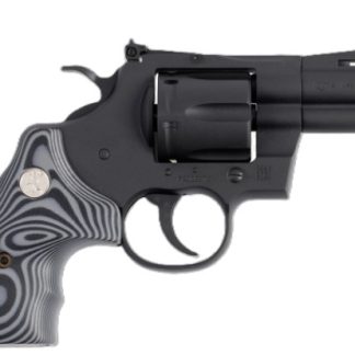 Python .357 Mag 3″ FO Blued/Blk G10 6rd