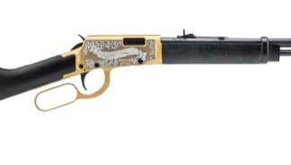 Rio Bravo R Reagan 22LR 18″ Gold/Wood 15-rd