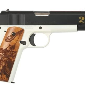 Thompson 1911 USMC 45ACP 5″ Wht/Blue/Wd 7rd