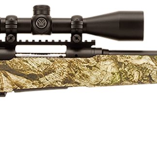 Savage Arms 57359 110 Apex Predator XP 243 Win 4+1 24″, Matte Black Metal, Mossy Oak Mountain Country Synthetic Stock, Vortex Crossfire II 4-12x44mm