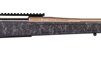 CVA CASCADE L RANGE HUNTER RIB 308 WIN 22 IN C-KOTE THD 5/8X24 BBL W BRAKE ADJ BLK WEB STOCK 1 MAG