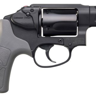 Smith & Wesson 12056 M&P Bodyguard *CA Complaint 38 S&W Spl +P 5 Shot 1.88″ Black PVD Barrel/Cylinder, Black Aluminum J-Frame, Gray Polymer Grip, Includes Crimson Trace Red Laser