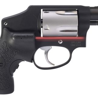 Smith & Wesson 12643 Performance Center Model 442 38 S&W Spl +P 5rd 1.88″ Black Stainless Steel Barrel, Black Fluted Cylinder, Matte Black Aluminum Black Frame with Black Crimson Trace Lasergrip