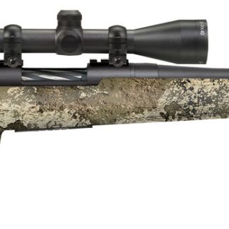 Mossberg 28067 Patriot Super Bantam 308 Win Caliber with 5+1 Capacity, 20″ Fluted Barrel, Blued Metal Finish & TrueTimber Strata Synthetic Stock Right Hand (Youth) Includes 3-9x40mm Scope