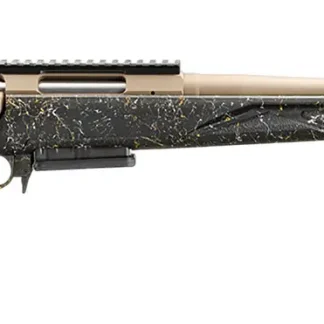 RUGER AMERICAN G2 PRARIE 6.5CM RIFLE 20″ BRONZE BBL, BLACK SPLATTER STOCK 3RD