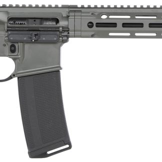 Daniel Defense 0212801219047 DDM4 V7 SLW 5.56x45mm NATO 14.50″ 32+1 Deep Woods Green Cerakote 6 Position w/SoftTouch Overmolding Stock