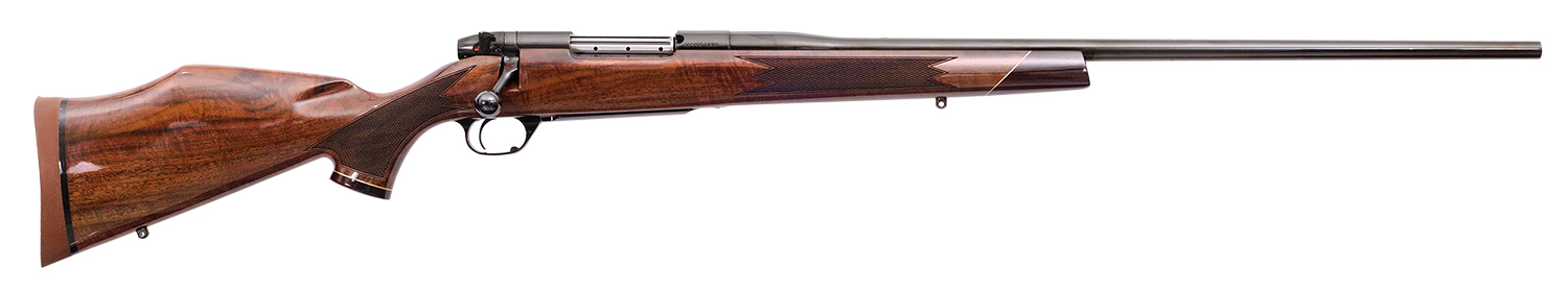 Weatherby MDX01N460WR8B Mark V Deluxe Full Size 460 Wthby Mag 2+1 26″ High Gloss Blued Fluted Threaded Barrel, Blued Steel Drilled & Tapped Receiver, Gloss Walnut Monte Carlo Stock, Right Hand