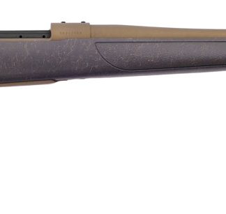Weatherby VWB256RR4T Vanguard Weatherguard Bronze 25-06 Rem 5+1 24″ Barrel/Rec. w/Burnt Bronze Cerakote Finish, Bronze Webbed Black Fixed Monte Carlo Synthetic Stock
