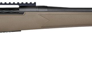 Mossberg 28090 Patriot Predator Full Size 6.5 PRC 4+1 24″ Matte Blued Fluted Threaded Barrel, Matte Blued Stainless Steel Receiver w/Picatinny Rail, Flat Dark Earth Fixed Synthetic Stock, Right Hand