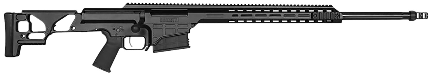 Barrett 18514 MRAD 308 Win 24″ 10+1 Black Cerakote Black Fixed Adjustable Comb Stock Black Polymer Grip Right Hand