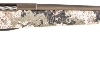 Tikka JRTXVW318 T3x Lite 270 Win 3+1 22.40″ Midnight Bronze Cerakote Fluted Threaded Barrel, Drilled & Tapped Steel Receiver, Veil Wideland Fixed Synthetic Stock, Black Interchangeable Backstrap Grip