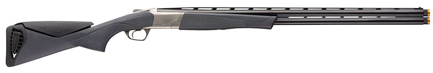 Browning 018710304 Cynergy CX 12 Gauge with 28″ Satin Blue Barrel, 3″ Chamber, 2rd Capacity, Silver Nitride Metal Finish & Charcoal Gray Adjustable Comb Stock Right Hand (Full Size)