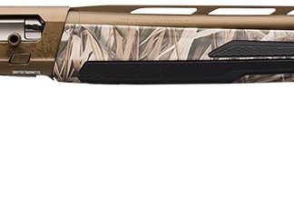 Browning 011705204 Maxus II Wicked Wing 12 Gauge 3.5″ 4+1 (2.75″) 28″ Barrel, Burnt Bronze Cerakote, Mossy Oak Shadow Grass Habitat Stock w/Overmolded Grip Panels