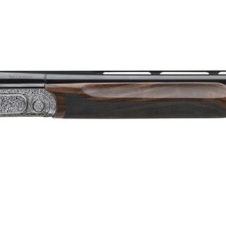 Rizzini USA 6301-12 S2000 Competition 12 Gauge 30″ 2rd 2.75″ Coin Anodized Silver Turkish Walnut Fixed Pistol Grip Stock Right Hand (Full Size)