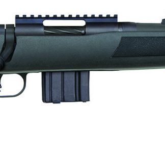 Mossberg 27707 MVP Patrol Full Size 300 Blackout 10+1 16.25″ Matte Blued Threaded Bull Barrel, Matte Blued Stainless Steel Receiver w/Picatinny Rail, Black Fixed Synthetic Stock, Right Hand
