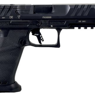 Walther Arms 2858142 PDP Pro SD 9mm Luger 10+1 5.10″ Threaded Barrel, Black, Optic Cut/Serrated Slide, Polymer Frame with Pic. Rail, Performance Duty Grip, Flared Magwell