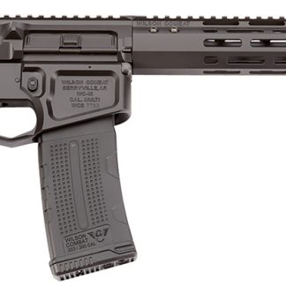 Wilson Combat TRRCRB556168F Recon Tactical 223 Rem/5.56 NATO 30+1 16″ Black Fluted Threaded Barrel, Black Armor-Tuff Aluminum Receiver, M-LOK Handguard, Black Synthetic Wilson/Rogers Super Stoc Stock