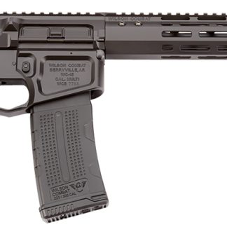 Wilson Combat TRRCRB556168 Recon Tactical 223 Rem/5.56 NATO 30+1 16″ Black Threaded Barrel, Black Armor-Tuff Aluminum Receiver, M-LOK Handguard, Black Synthetic Wilson/Rogers Super Stoc Stock