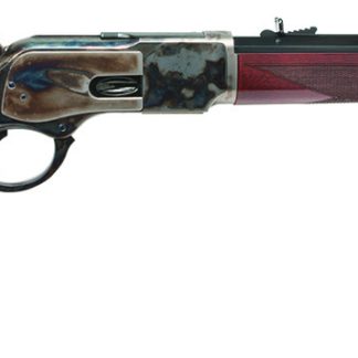 Cimarron CA206 1873 Short Deluxe Full Size 44 Special 10+1, 20″ Blued Octagon Steel Barrel, Color Case Hardened Steel Receiver, Walnut Fixed Pistol Grip Stock, Right Hand