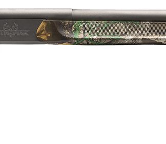 Traditions CR841104421 NitroFire VAPR 50 Cal 209 Primer 26″ Gray Cerakote Fluted & Tapered Barrel, Drilled & Tapped Receiver, Realtree Edge Fixed Synthetic Stock
