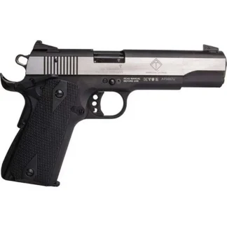 GSG M1911 HGA .22LR 5″ THRD BBL W/ POLISHED SLIDE BLACK GRIPS 10RD MAG