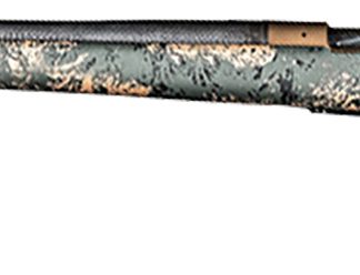 Christensen Arms 8010621300 Ridgeline FFT 300 Win Mag 3+1 22″ Carbon Fiber/Threaded Barrel, Burnt Bronze Cerakote, Green with Black/Tan Accents Stock, Left Hand