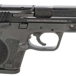 Smith & Wesson 13600 M&P M2.0 w/Range Bag Sub-Compact Frame 9mm Luger 12+1, 3.60″ Black Armornite Stainless Steel Barrel & Serrated Slide, Black Polymer Frame w/Picatinny Rail, Thumb Safety