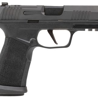 Sig Sauer 365XCA9TACOPS P365-XMACRO TACOPS Compact 9mm Luger 17+1 3.70″ Black Barrel, Black Nitron Optic Ready/Serrated Slide, Black Polymer Frame w/Picatinny Rail, Black XMACRO Polymer Grips