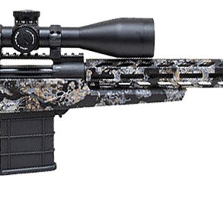Howa HCRA65CSKY M1500 APC Chassis 6.5 Creedmoor 24″ Heavy Barrel 10+1 (3), Kryptek Skyfall Camo, Luth-AR MBA-4 Stock with Aluminum Chassis, 4-16×50 Scope, Bipod & 2 Grips