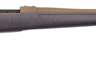 Weatherby VWB222RR4T Vanguard Weatherguard 22-250 Rem 5+1 24″ Threaded, Burnt Bronze Barrel/Rec, Black with Bronze Webbing Monte Carlo Stock