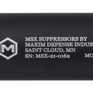 Maxim Defense MXM48351 DRF  22 Cal (Rimfire), 5.90″ Black Titanium/Aluminum, 1/2″-28 tpi Direct Thread Mount