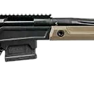Stag Arms SABR01040002 Pursuit  6.5 Creedmoor 5+1 20″ Threaded/Fluted Sporter, Black Cerakote Barrel/Rec, Tan OEM Hybrid Hunter Stock, TriggerTech Trigger, 20 MOA Scope Mount