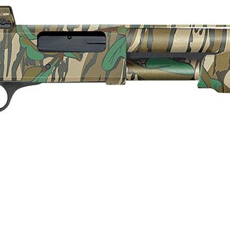Mossberg 54342 500 Turkey 20 Gauge 5+1 3″ 20″, Mossy Oak Greenleaf, Optic Cut Rec, Synthetic Furniture, Fiber Optic Front Sight, X-Factor Ported Choke, Includes Holosun Red Dot