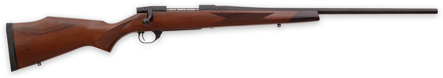 Weatherby VDT300WR4T Vanguard Sporter Full Size 300 Wthby Mag 3+1 24″ Bead Blasted Blued #2 Threaded Barrel, Matte Blued Drilled & Tapped Steel Receiver, Grade A Turkish Walnut Monte Carlo Stock