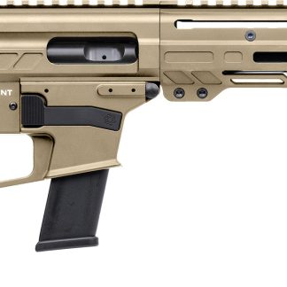 CMMG 45A4C0FCT Dissent MKG 45 ACP 13+1 6.50″ Black Nitride Medium Taper Threaded Barrel, CMMG 5.5″ M-LOK Handguards, Coyote Tan Cerakote Aluminum Picatinny Rail Receiver, CMMG Zeroed Grips