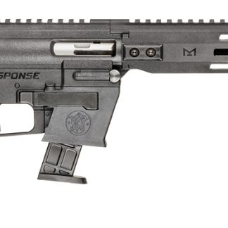 Smith & Wesson 13978 Response *CA Compliant 9mm Luger 10+1 16.50″ Black Oxide Threaded Barrel, Black Anodized Picatinny Rail Polymer Receiver, M-LOK Handguard, Black Synthetic Stock, Textured Grip