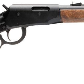 Savage Arms 46200 Revel Classic Full Size 17 HMR 9+1 18″ Black Medium Profile Barrel, Black Drilled & Tapped Aluminum Receiver, Satin Walnut Fixed Stock, Toolless Takedown, Right Hand