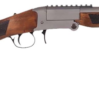 Gforce Arms GFTXP3520T GFTXP 350 Legend 1rd 20″ Tactical Gray Steel Barrel, Tactical Gray Cerakote Picatinny Rail Steel Receiver, Fixed Walnut Wood Stock