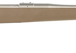 Kimber Mfg, Inc 3000793 Hunter 6.5 Creedmoor 3+1 22″ Satin Match Grade Barrel, Satin Stainless Steel Receiver, Northwoods Brown Fixed Polymer Stock