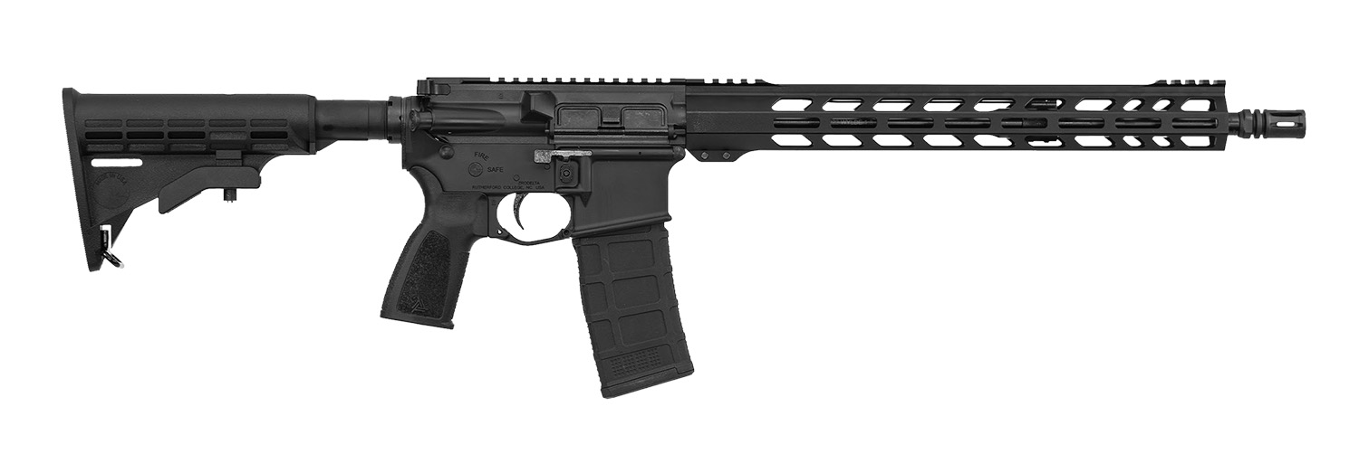 ZRO Delta 223WYBR012 ZRO1 Ready Series Full Size 223 Wylde 30+1 16″ Black Nitride Threaded Barrel, Black Aluminum Receiver, M-LOK Handguard, Adjustable Black Synthetic Stock, Black A2 Grip