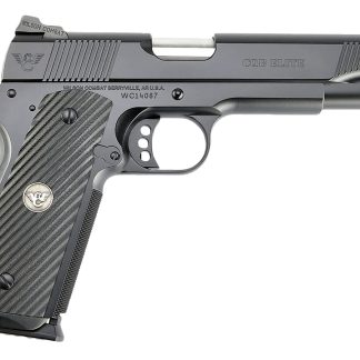 Wilson Combat CQBEFS-5 CQB Elite 45 ACP 8+1 5″ Black Armor Stainless Steel G10 grip