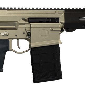 Q LLC BOOMBOX8612INSBR Boombox 8.6 Blackout 20+1 12″ Bead Blasted Tapered Threaded Barrel, Black Anodized Picatinny Rail Aluminum Receiver, Adj Folding Stock, Reptilia CQG-NB Grip