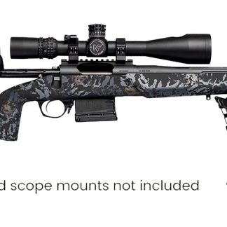 Horizon Firearms RF018S221814T17 Vandal Dark 2 22 Creedmoor 18″ Black Fluted Threaded Barrel, Picatinny Rail Receiver, Arca Rail Forend, Textured Iota Carbon Fiber Stock